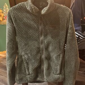 Columbia Olive Fleece Jacket